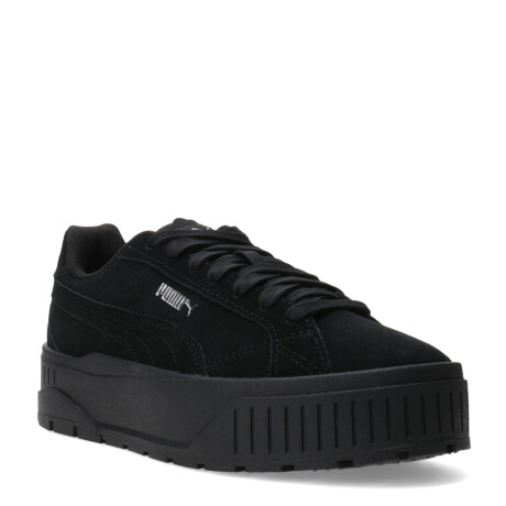 Championes de Mujer Puma Karmen II Negro - Plateado