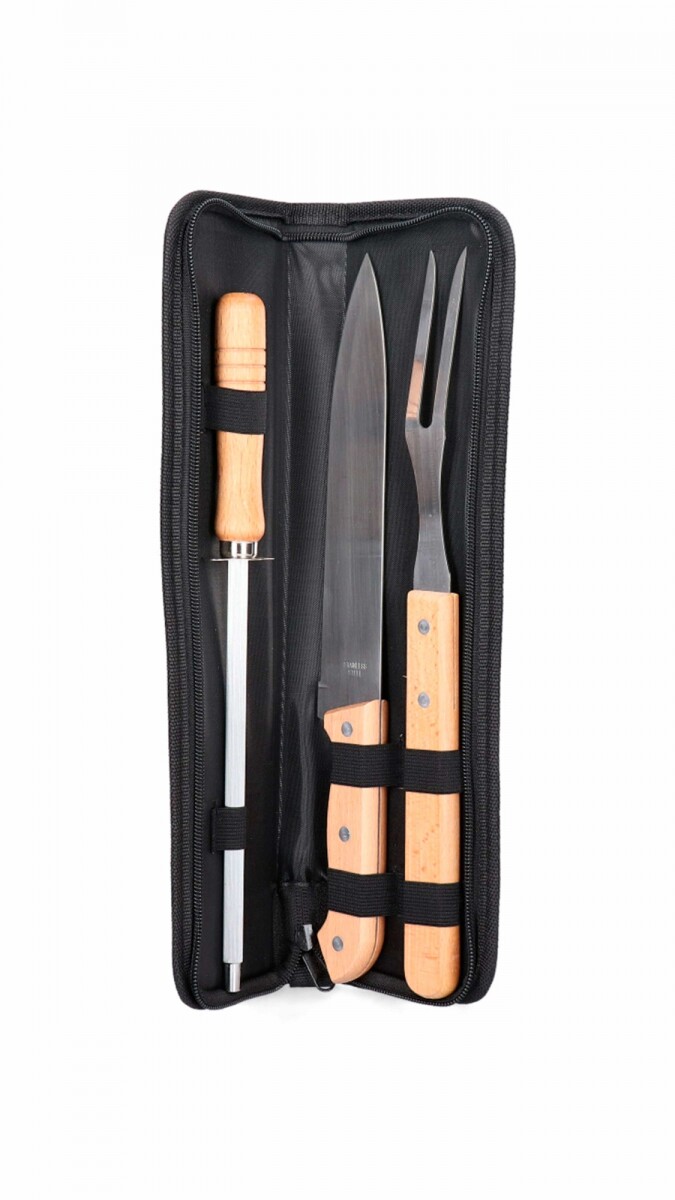 SET PINCHOS BORAN - NEGRO 