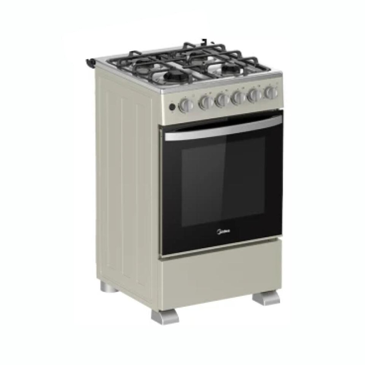 Cocina MIDEA MFO20TMA-MGESL A Gas Cuatro Hornallas Capacidad 62Lt 