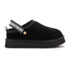 Zapato Country Cuero Mujer Negro