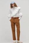 Camisa Mambo en Algodón Blanco