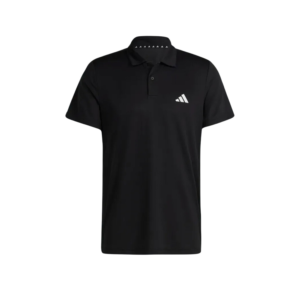 REMERA adidas POLO TRAIN ESSENTIALS TRAINING - BLACK/WHITE 