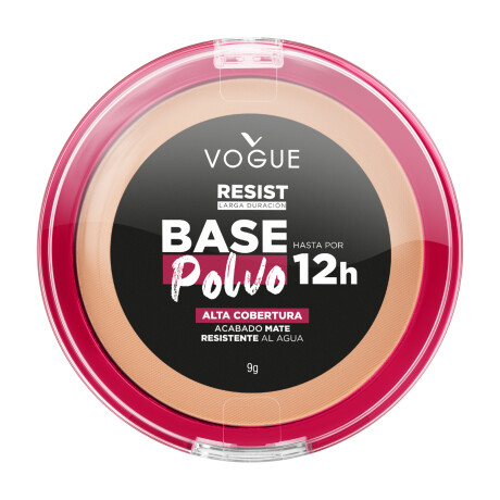 Polvo Compacto Vogue Resist Natural 9g Polvo Compacto Vogue Resist Natural 9g