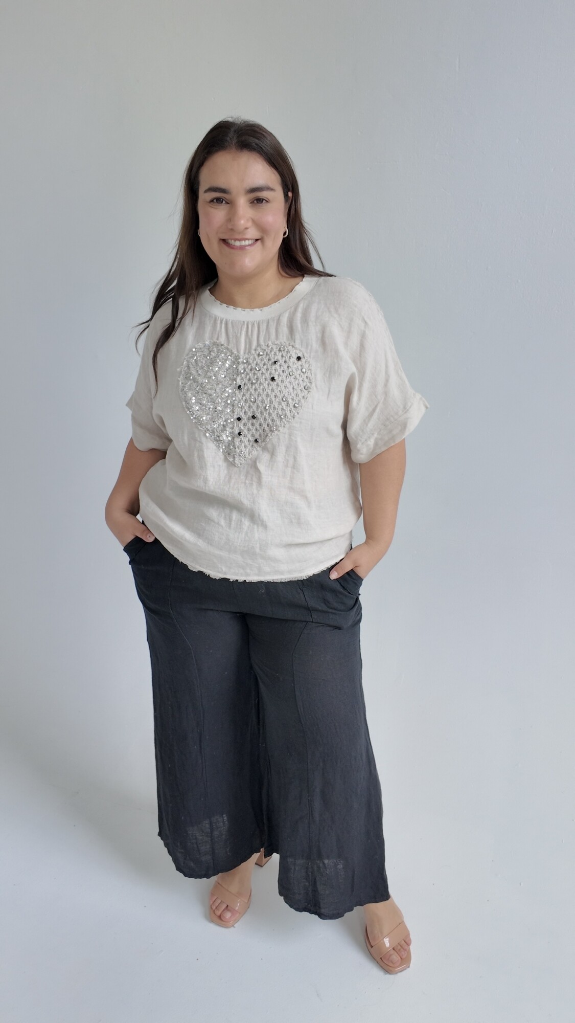 Blusa Zaragoza Beige