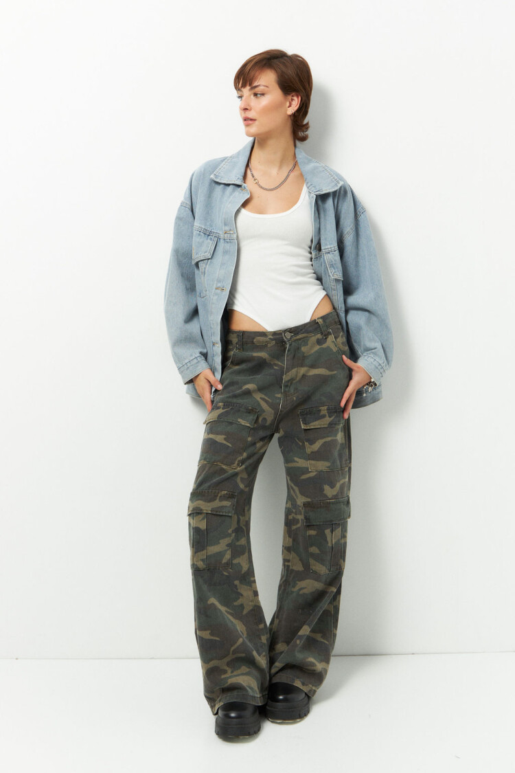 PANTALÓN SARGENT Verde Militar