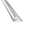 Aluminio Guarda Arco 6 mm x 10mm x 2,5m Cromo Brillo Aluminio Guarda Arco 6 Mm X 10mm X 2,5m Cromo Brillo