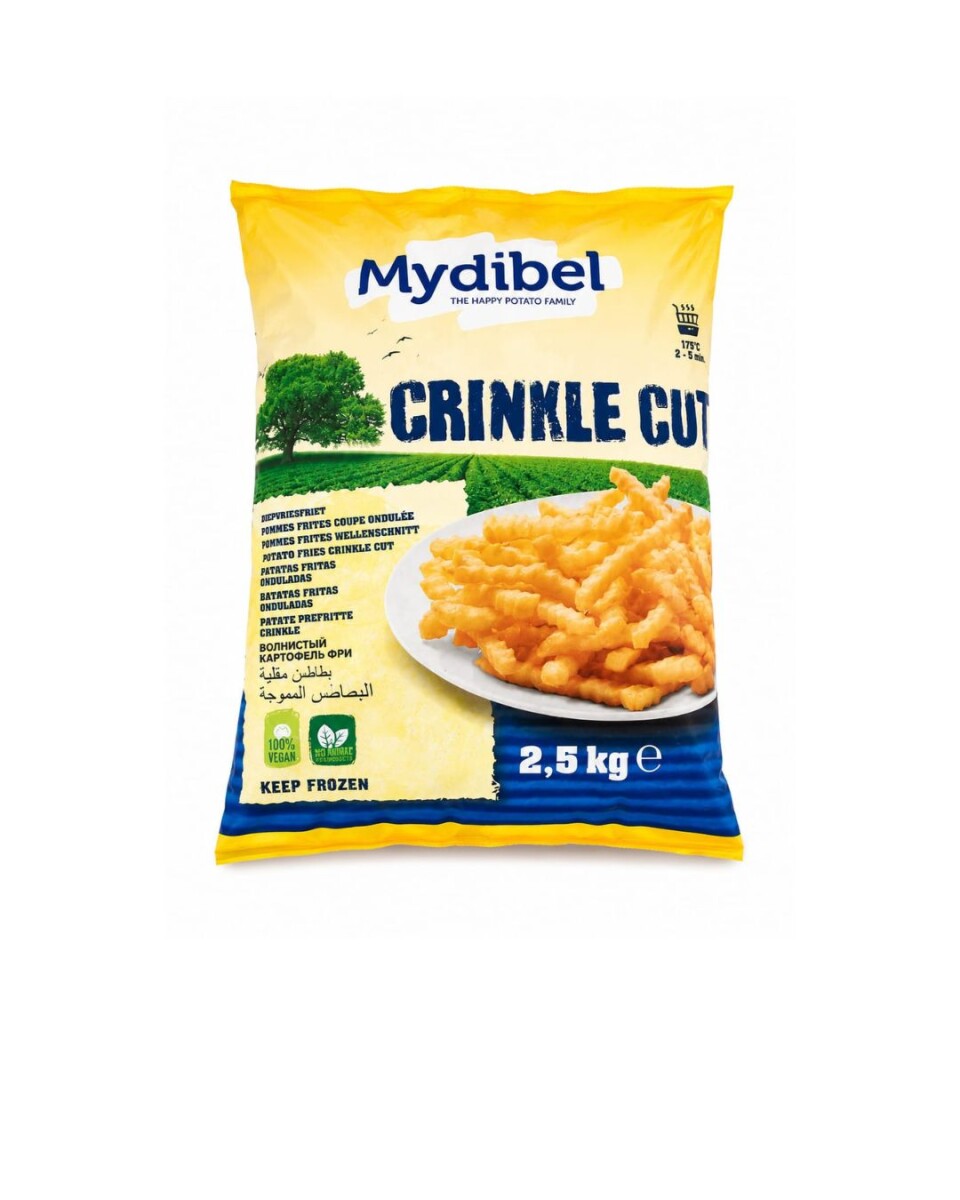 PAPAS CRINKLES 2.5KG MYDIBEL 