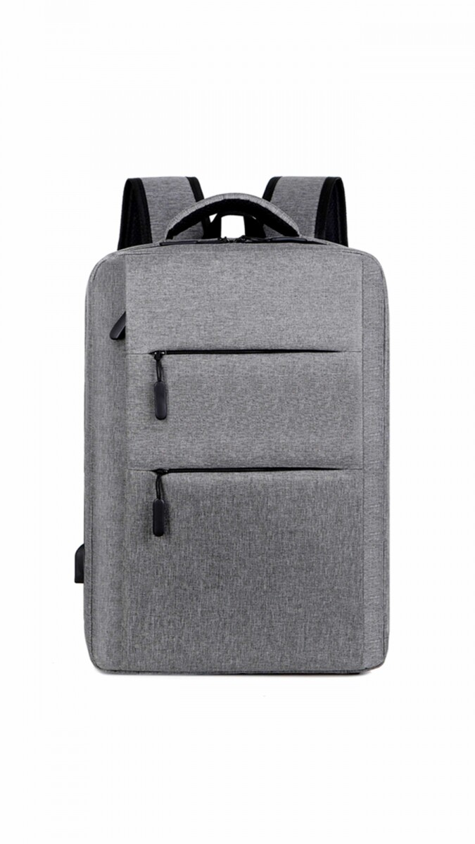 MOCHILA USB AMERICAN TEACHER - GRIS 