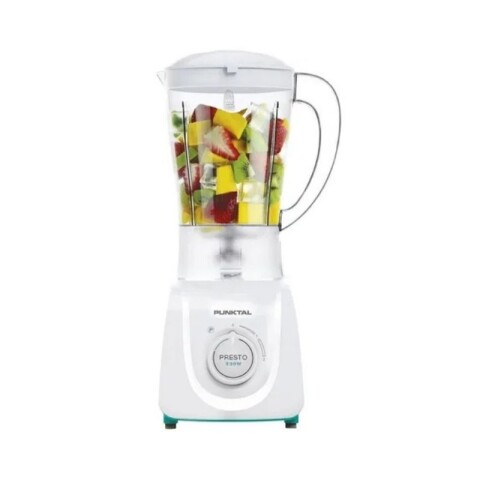 LICUADORA PUNKTAL 1.5L JARRA DE PLASTICO 520W Blanco