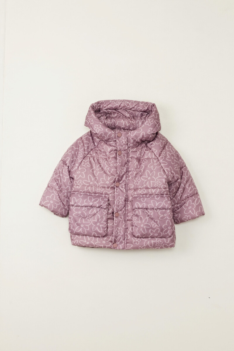 Campera abrigo Violeta