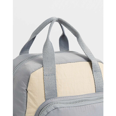 Mochila Colorblock Azul Celeste