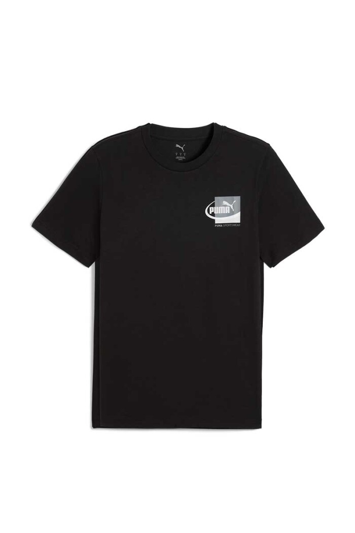 REMERA PUMA GRAPHIC TEE Negro