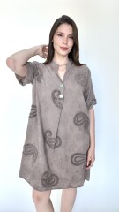 Vestido Divo Marrón