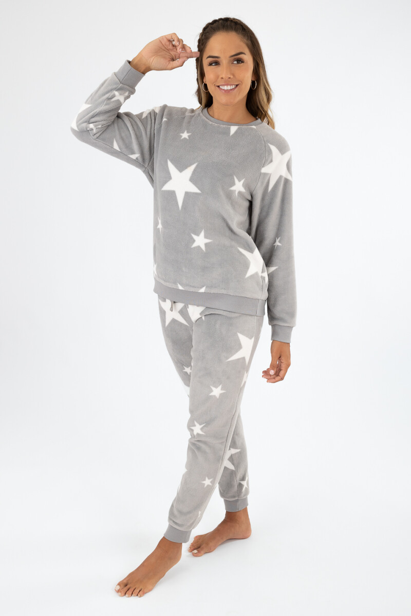Pijama holy star - Gris melange 