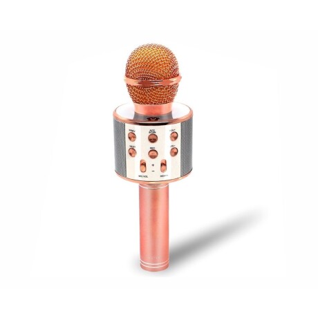 Microfono con Bluetooth y Parlante WS-858 ROSA