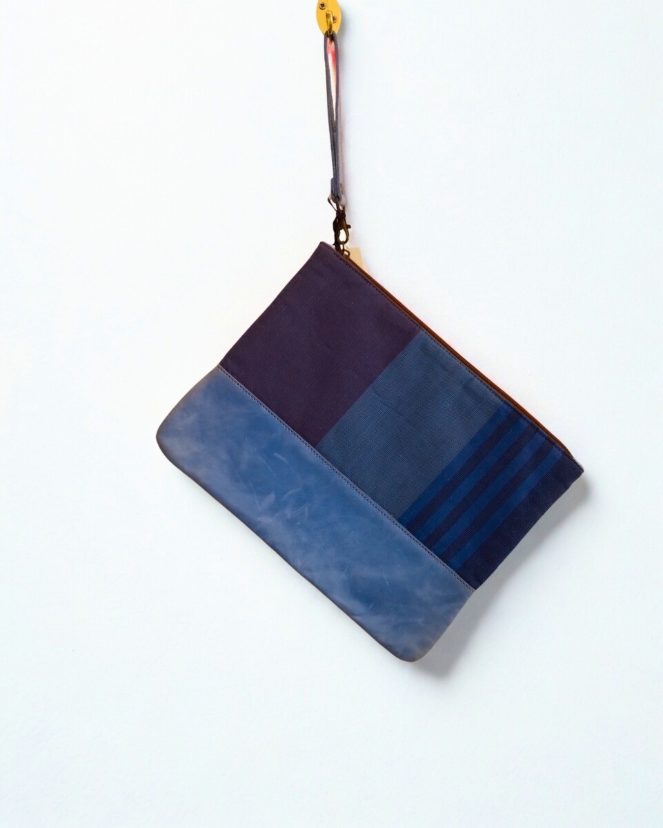 Sobre de tela - Azul Patchwork 