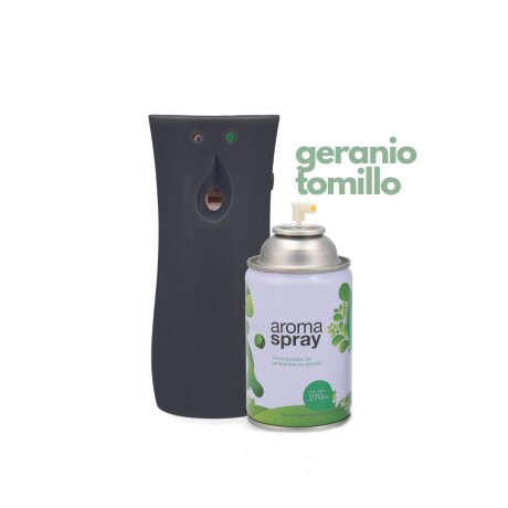 Kit Automático Negro Geranio & Tomillo