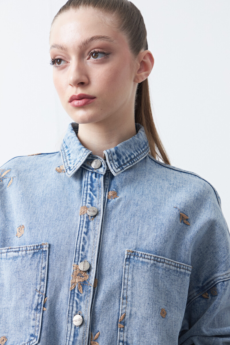 SOBRECAMISA ALONDRA Azul