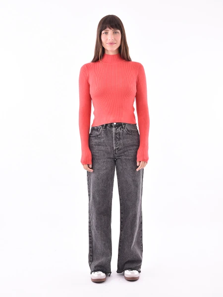 POLERA FRUNDA ROJO