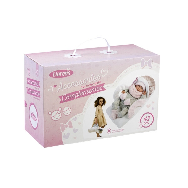 Vestido Chaleco Ropa Muñeca Llorens Cama 42cm Juguete Niña Vestido Chaleco Ropa Muñeca Llorens Cama 42cm Juguete Niña