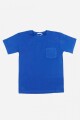 Remera con bolsillo AZUL FRANCIA