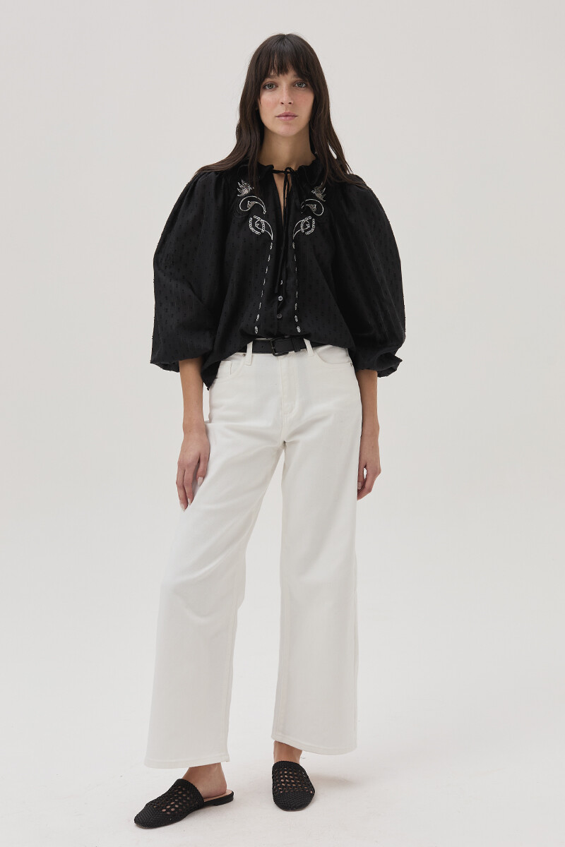 Blusa West Negro