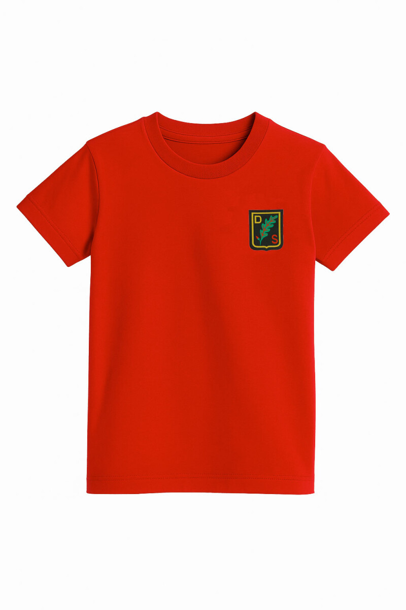 T-shirt manga corta Kinder Colegio Alemán - Rojo 