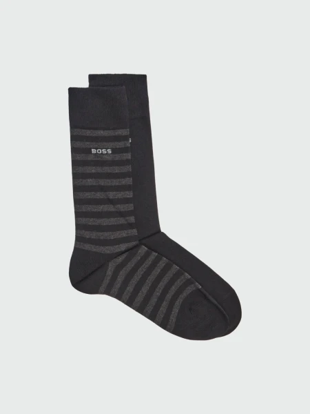 BOSS - Medias regulares Negro
