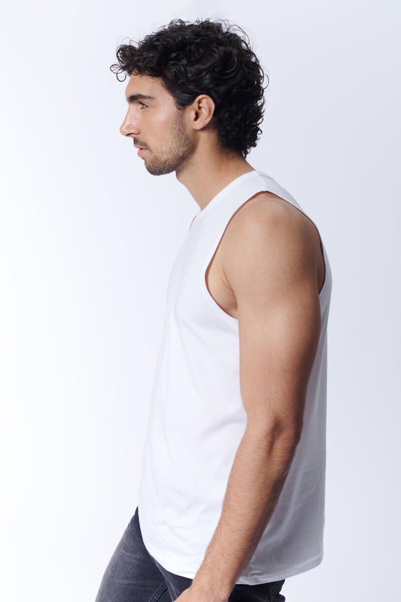 Musculosa Básica Blanco