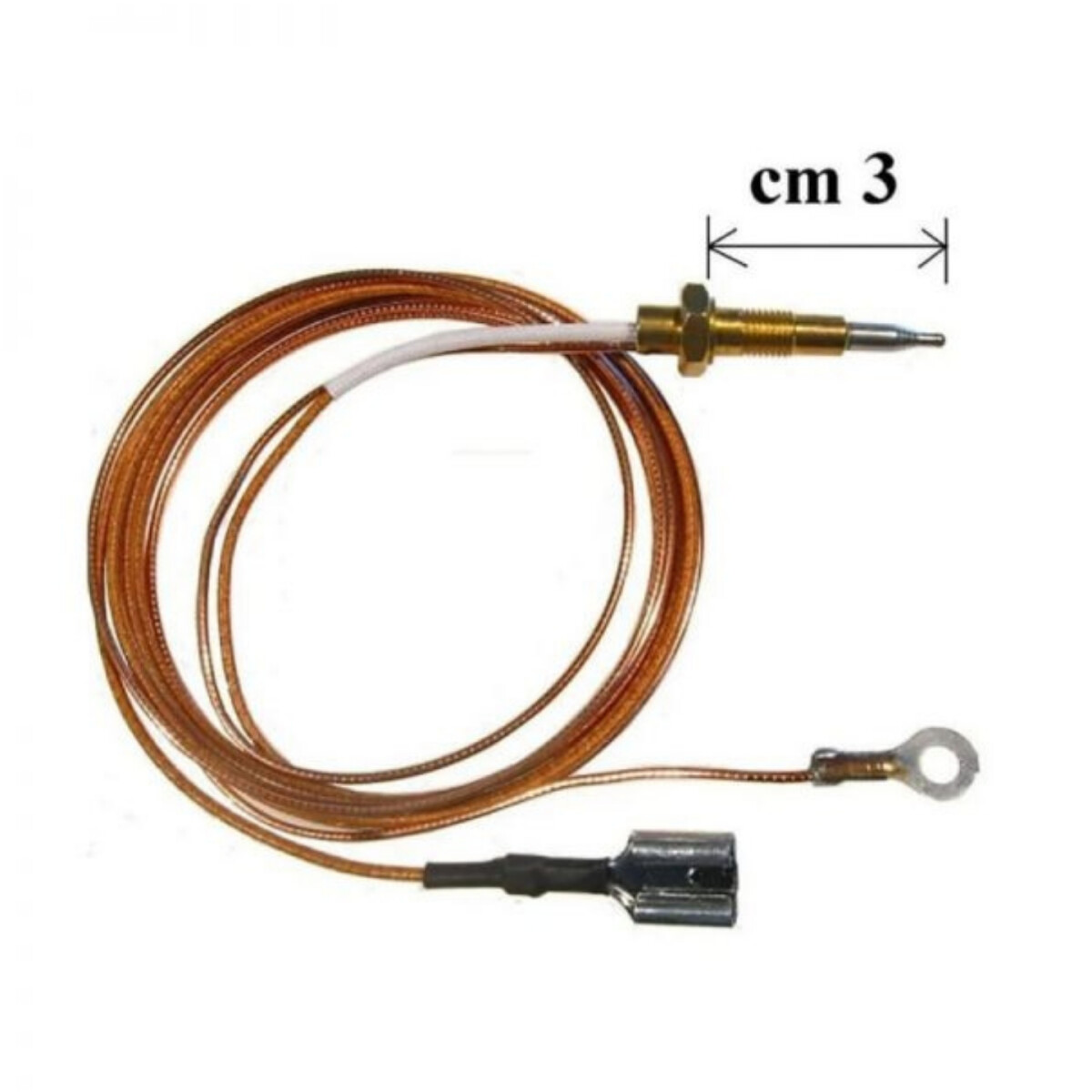 Termocupla Cocina Con Terminal Hembra Y Ojal 