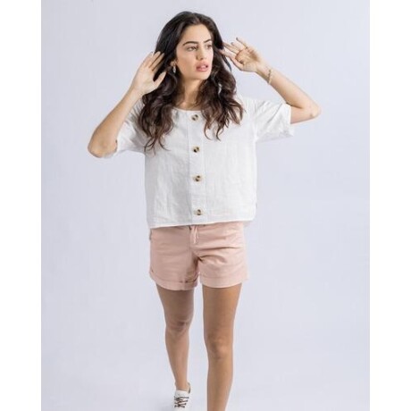 Short gabardina UFO Piper rosado Rosa claro