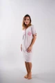 Camisón Manga Corta Cartera Rosa