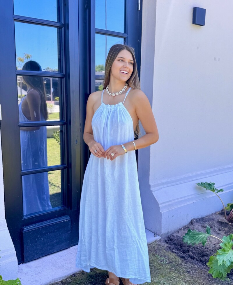 Vestido Mechi blanco