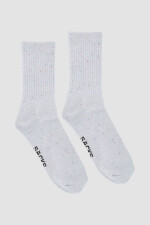 Medias morley jaspeadas Gris melange