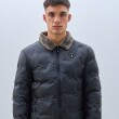 CAMPERA OXX 82261 CUELLO PIEL NEGRO