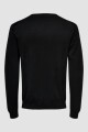 Sweater tejido escote V Wyler Black