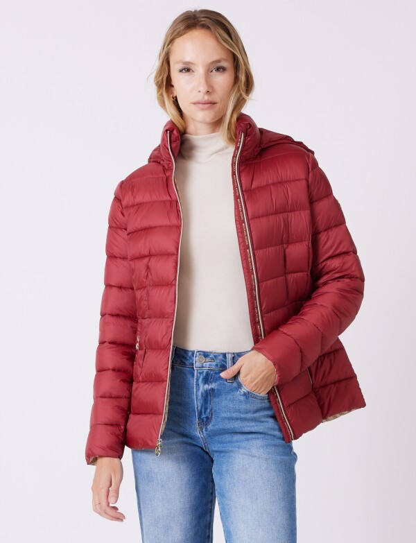 Campera Abrigo ROJO