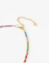 Collares Cortos Color Collar Corto Mini Beads Multicolor - Combinacion Multicolor