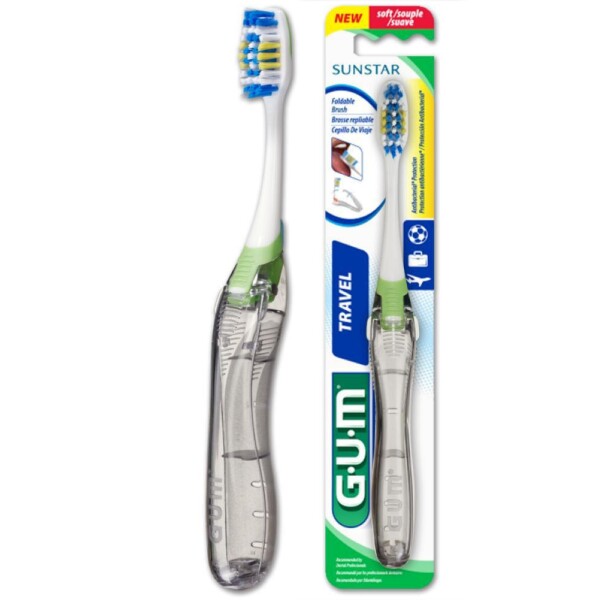 Cepillo de Dientes Plegable Travel - GUM Cepillo de Dientes Plegable Travel - GUM