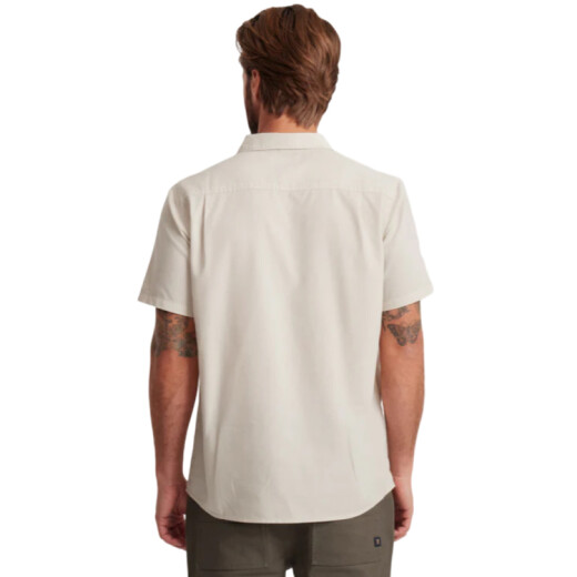 Camisa Roark Made To Fade - Beige Camisa Roark Made To Fade - Beige