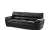 Sillón %100 Cuero - 3 Cuerpos - Premium Negro
