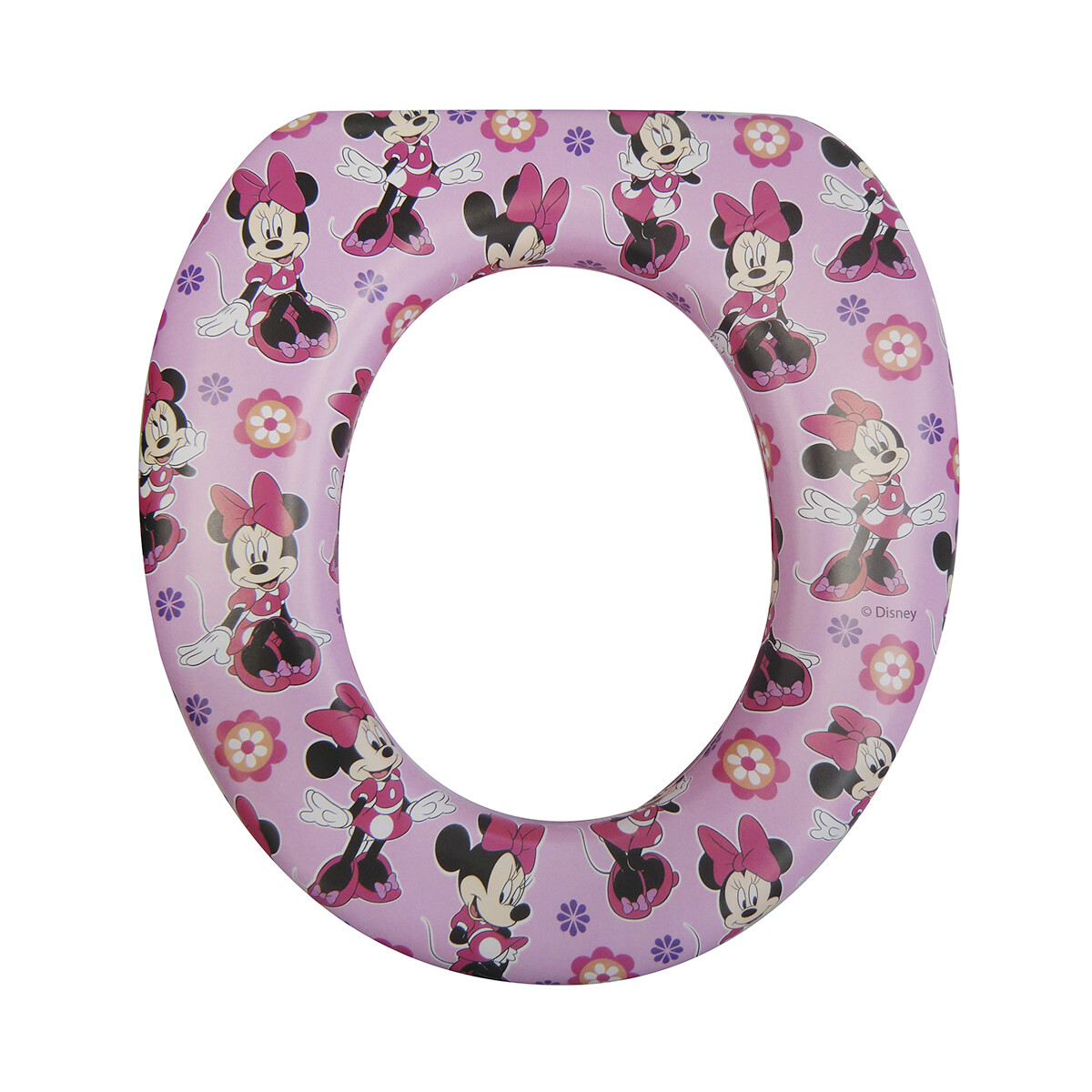 Reductor adaptador de Inodoro Minnie - ROSA CLARO 