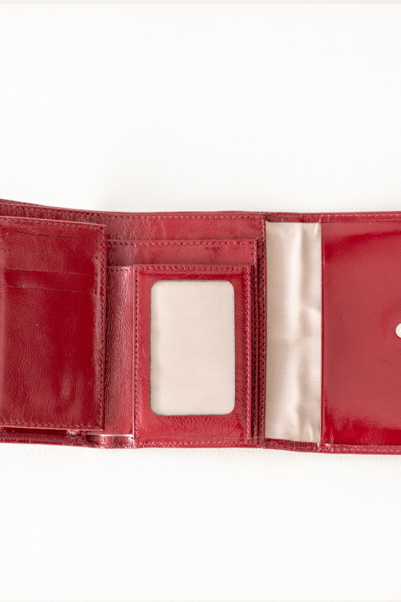 Billetera Belu Charol cherry