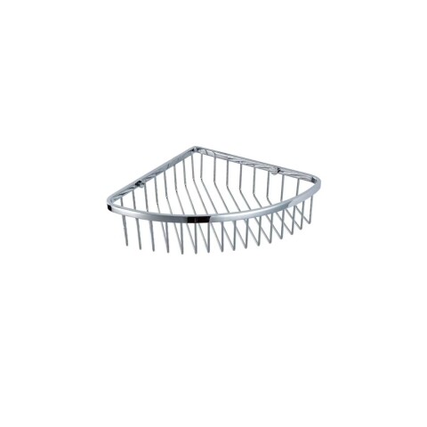 Organizador de baño Esquinero Bronce Cromado Brillante Organizador De Baño Esquinero Bronce Cromado Brillante