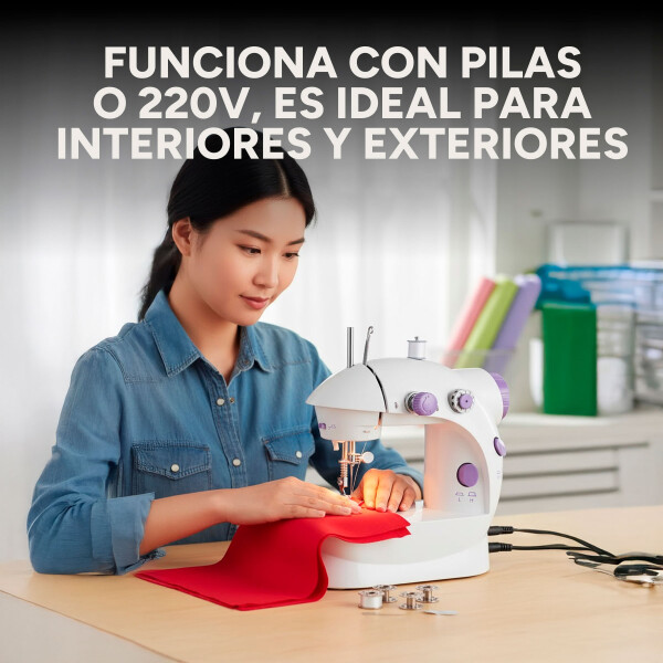 Coser Vestido Pantalon Maquina Mini A Pila Electrica Hilo Coser Vestido Pantalon Maquina Mini A Pila Electrica Hilo