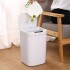 Papelera Cesto Basura Automatica 16l Basurero Sensor Color Variante Blanco