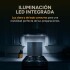 Campana De Cocina Extractor Goldtech 60cm Inoxidable Luz Variante Color Plateado