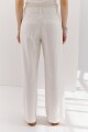 PANTALON LINO PIA BLANCO