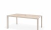 Mesa De Aluminio Para Jardín - Urbanite - 160x90 Beige