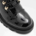 MARIETTE BLACK PATENT SYNTHETIC BLACK